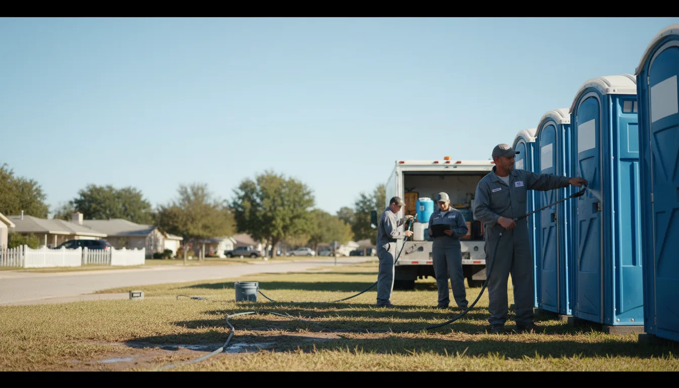 Long-Term Portable Toilet Rental in Niles, IL near me